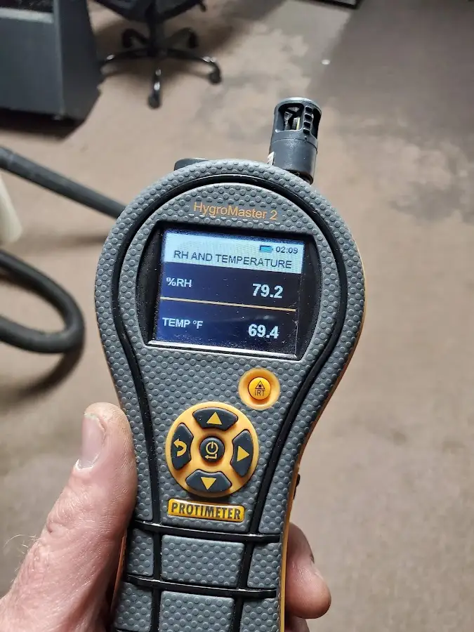 Moisture meter humidity assessment for Fire & Smoke Damage Restoration in Marlboro
